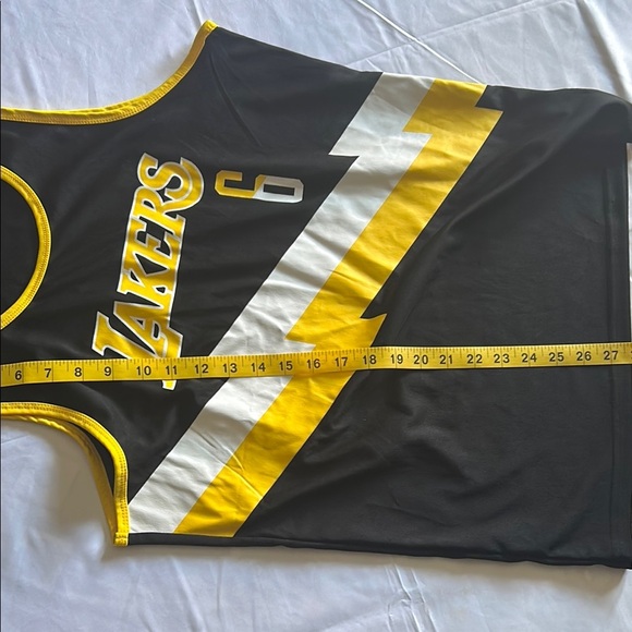 NBA Lakers Black and Yellow Jersey - Picture 5 of 6